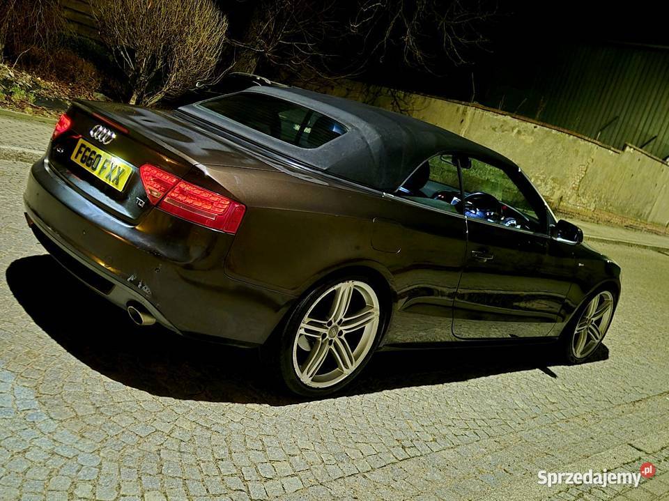 Audi A5 Cabriolet SLine 27 tdi190Anglik V5c A5 Wałbrzych