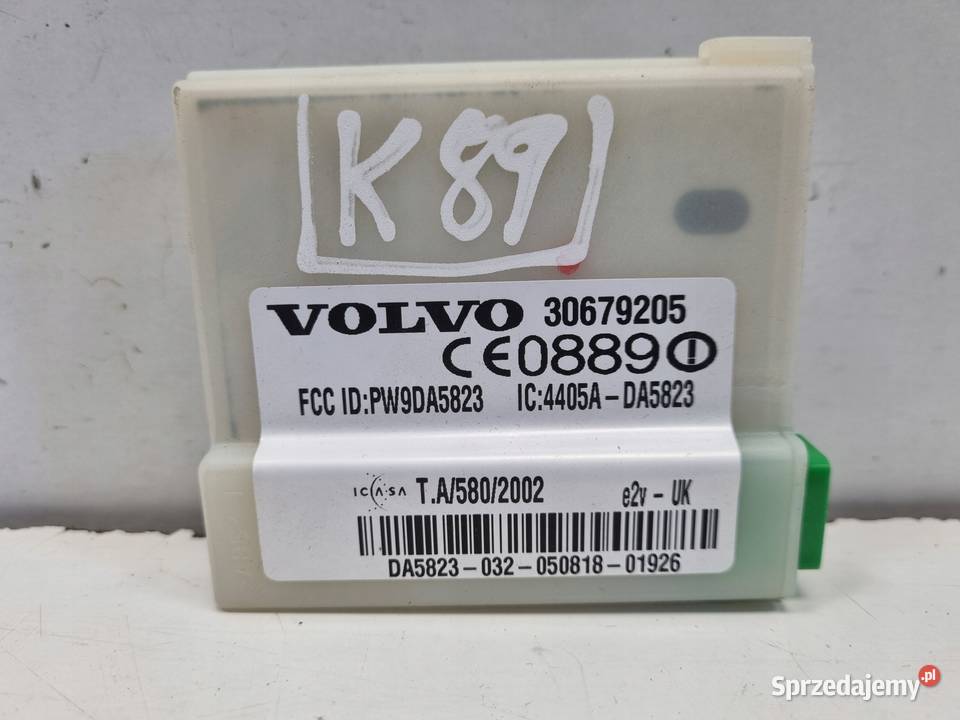 Volvo XC90 I MODUŁ ALARMU Sterownik 30679205 Osłony i zaślepki Chełm