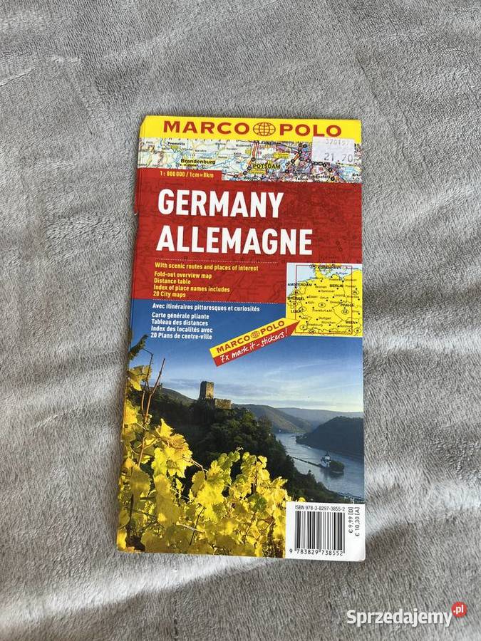 Euroregionalkarte Dreilndereck mapa Jasło