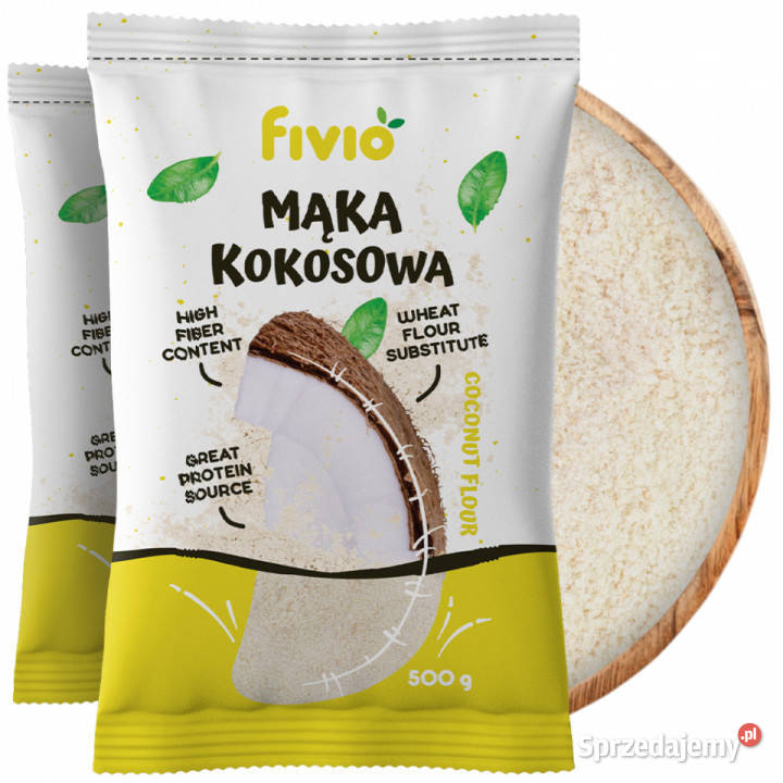 fivio Mąka kokosowa 1 2x500g Mąki i mieszanki