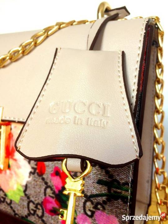 GUCCI KOPERTÓWKA ŁAŃCUCH TOREBKA LISTONOSZKA zielony Bydgoszcz