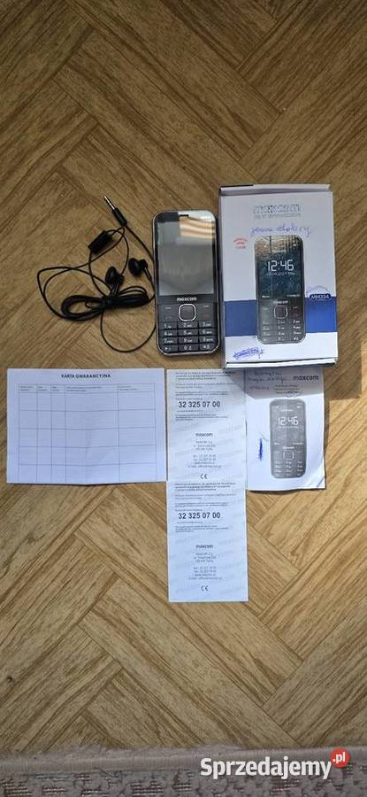 Sprzedam używany telefon MAXCOM MM334 dobrze pomorskie Gdańsk sprzedam