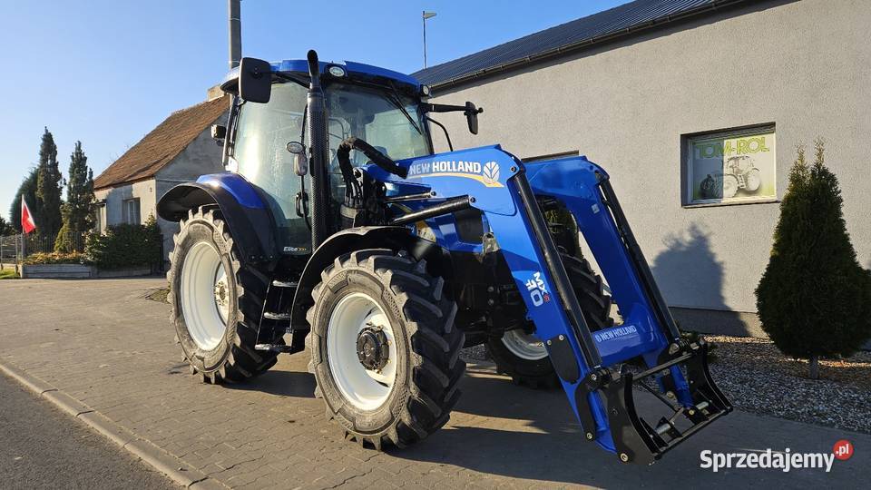 Holland T6020 Tur MX T12 Półbiegi pod obciążeniem wielkopolskie Gruntowice