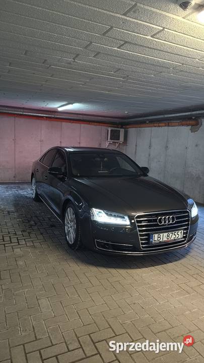 Audi A8 D4 42 TDI V8 2015 QUATTRO Limuzyna Klasy 385KM Biała Podlaska