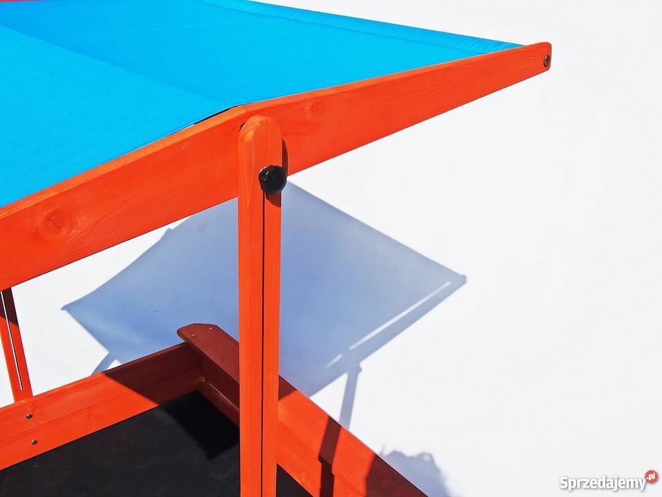 PIASKOWNICA drewniana daszek ławki 120 Dom i Ogród małopolskie Śleszowice