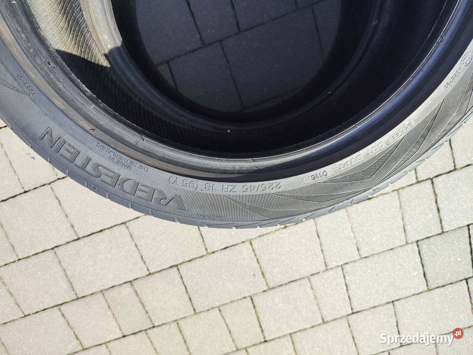 Opona pojedyńcza 225 45 r 18 vedestein ultra Samochodowe Gorlice