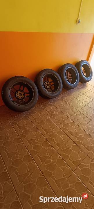Koła zimowe Volvo 16 alufelgi ANZIO opony SAVA Włodawa