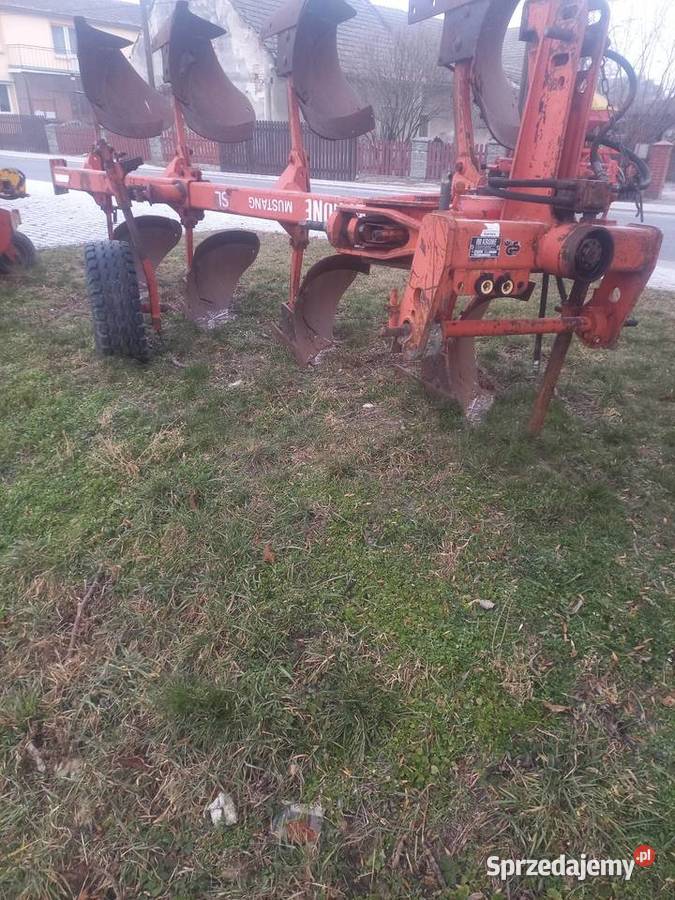 Pług obrotowy 4 skibowy krone mustang Mokra