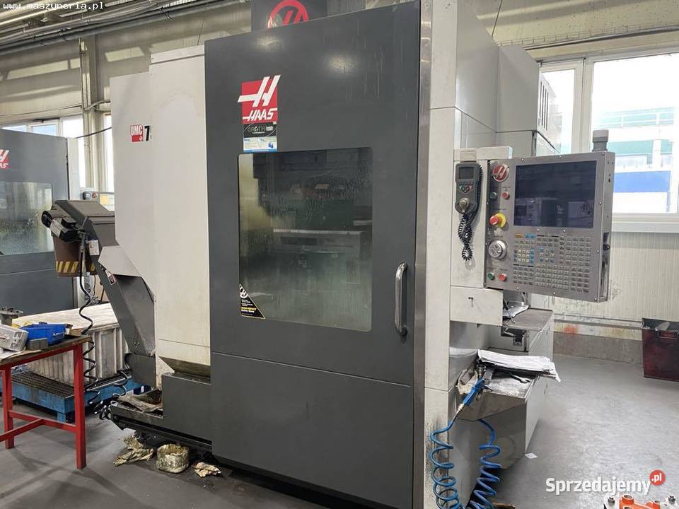 Centrum frezerskie CNC HAAS UMC 750 5 AXIS dolnośląskie Jelenia Góra