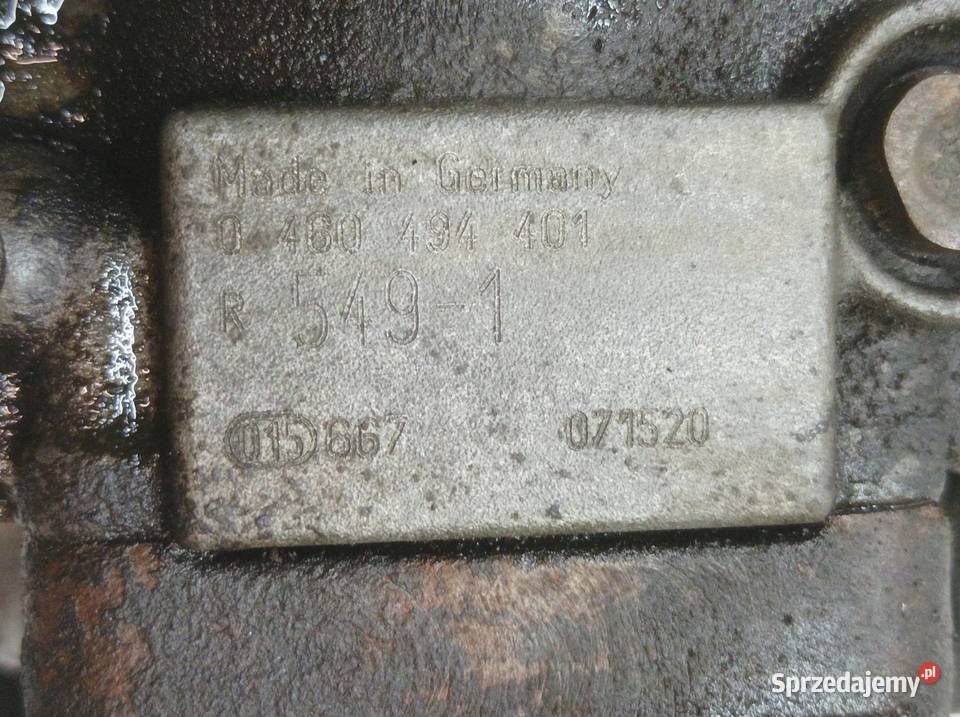 POMPA WTRYSKOWA 0460494401 19 TD Fiat Ducato II świętokrzyskie