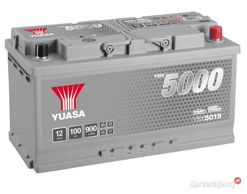 Akumulator Yuasa Silver 12V 100Ah 900A Prawy osobowe lubelskie Lublin