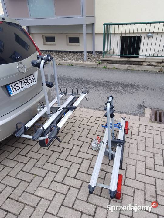 Bagażnik rowerowy na hak warmińsko-mazurskie Florczaki