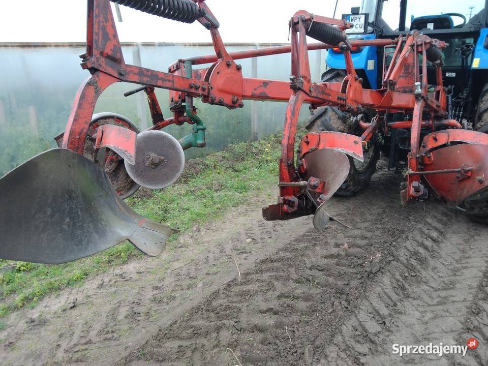 Pług Fraugde 3 skibowy regulacja 121416 Kverneland Potworów