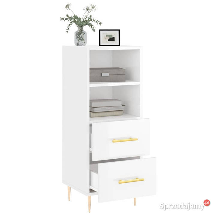 Szafka biała połysk 345x34x90 materiał Warszawa
