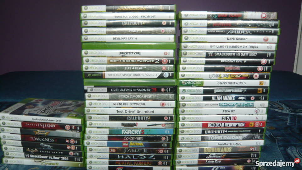 Konsola Xbox 360 67 Gier 3 oryg Pady Guitar Hero Kraków sprzedam
