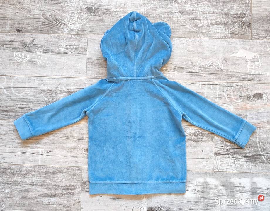 Bluza welurowa Teddy Poli Oli Uniseks 104110 śląskie sprzedam