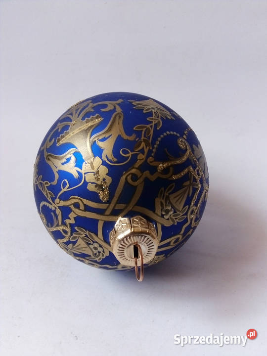 szklana bombka jajko w stylu Faberge vintage Częstochowa