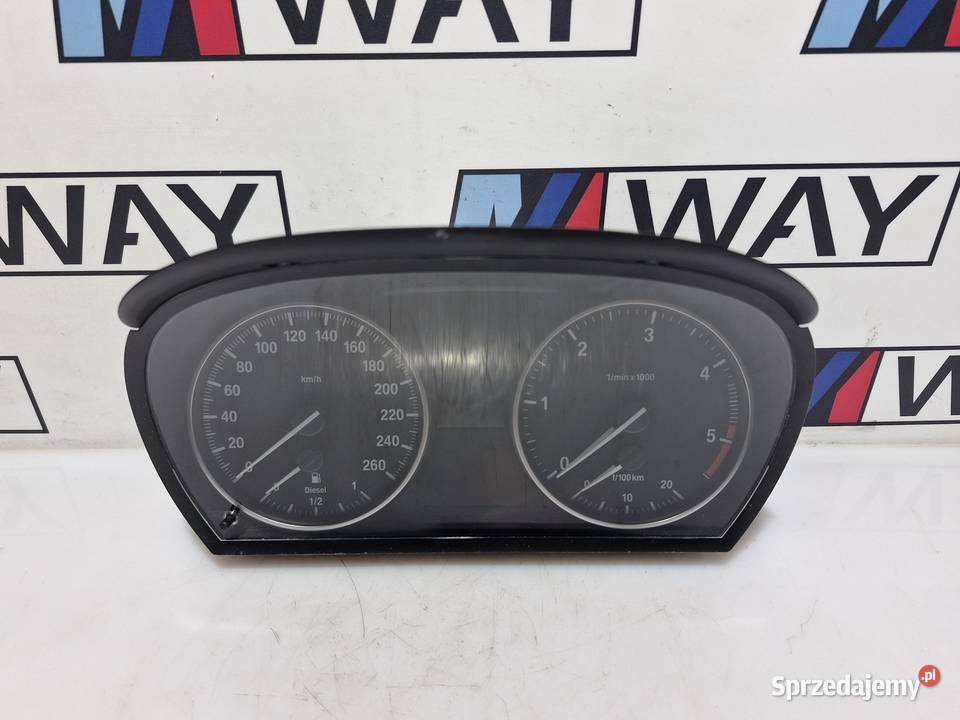 BMW E84 E90 E91 E92 E93 LICZNIK ZEGARY EUROPA