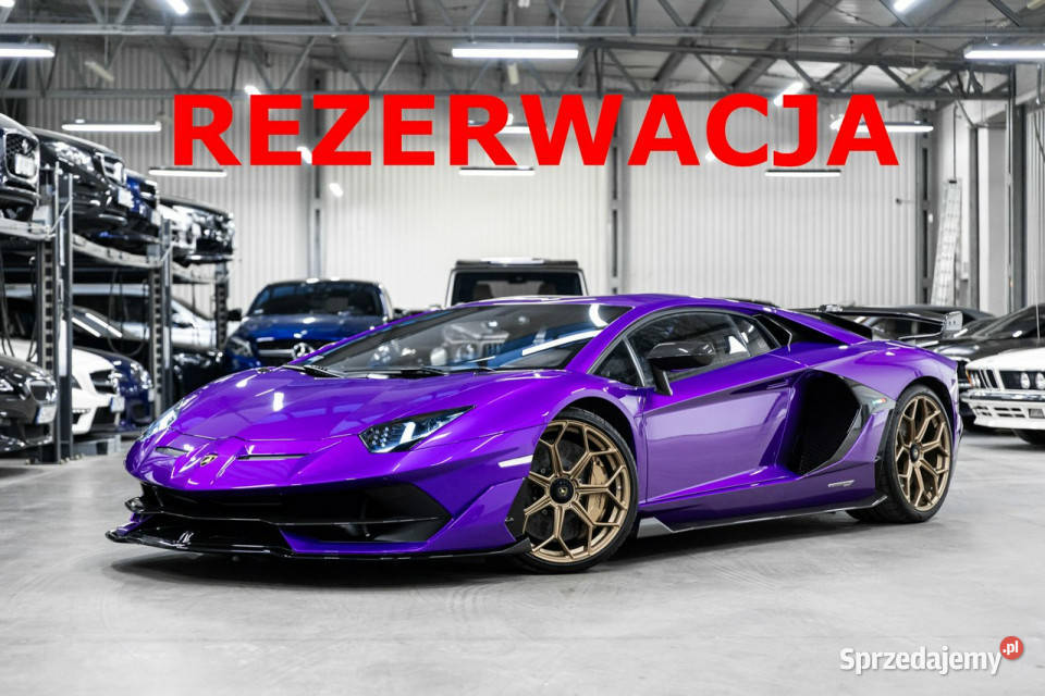 Lamborghini Aventador SVJ LP 770 65 V12 Viola czujnik deszczu Aventador Lamborghini Węgrzce