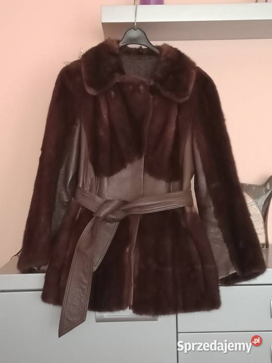 Futro kurtka skóra i Norki