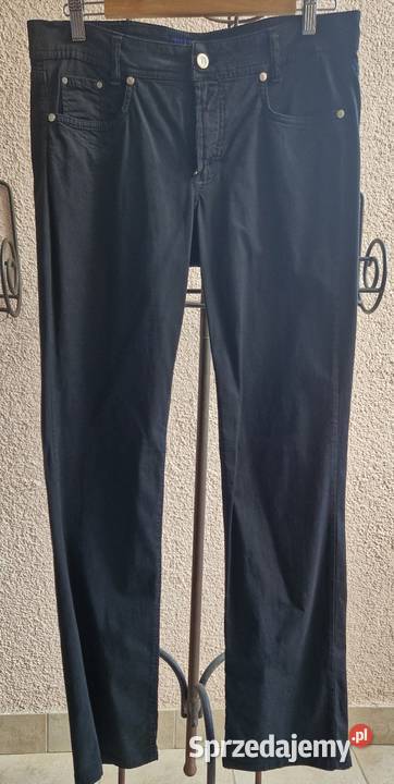 Spodnie Trussardi jeans 33 damskie czarne Lublin sprzedam