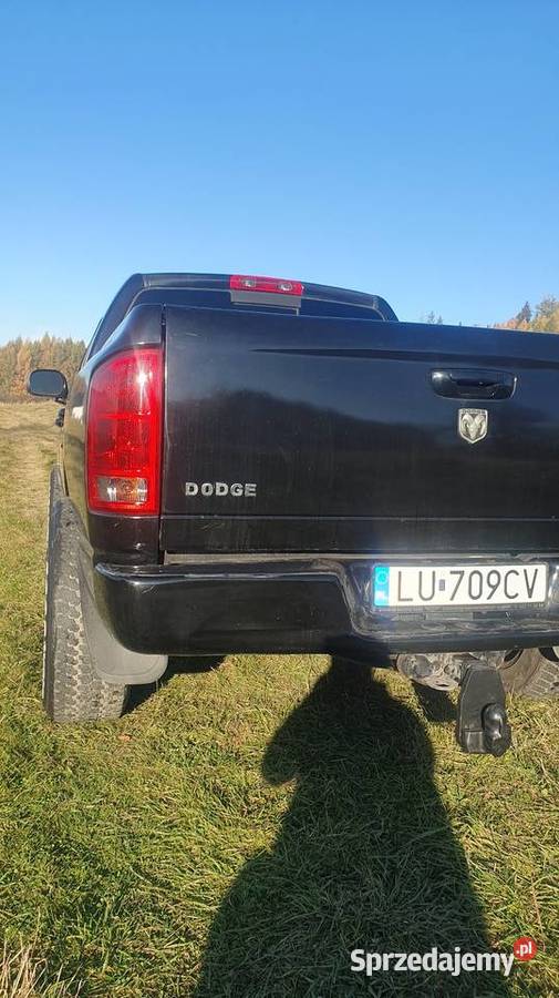 Dodge ram 57 hemi 1500 4x4 czarny Cisiec