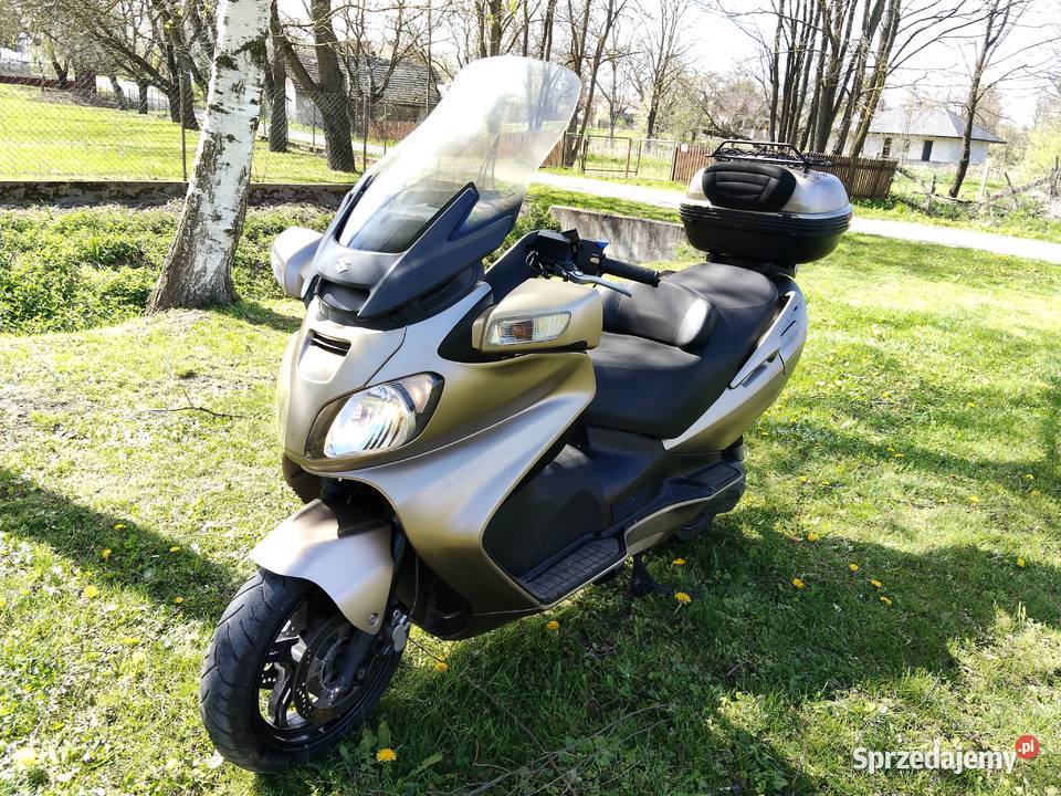 Suzuki Burgman 650 dużym serwisie Suzuki Dębno