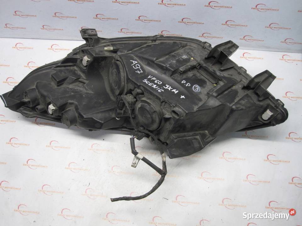 RENAULT GRAND SCENIC II 11r lampa prawa przód osobowe Kielce