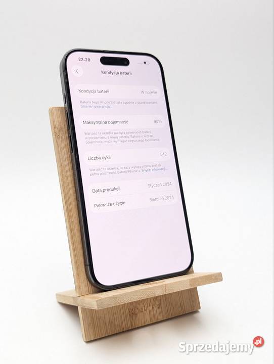 iPhone 15 Pro 128 GB czarny Warszawa