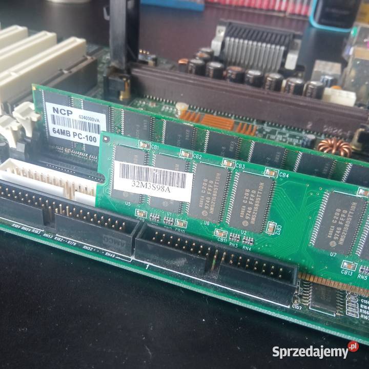 Retro płyta główna ATC6220 rev20 ram 2 x zachodniopomorskie Szczecin