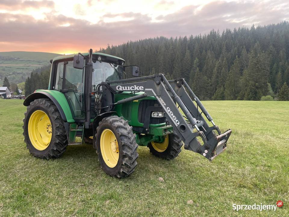 John Deere 6120 ladowacz Lipnica Wielka