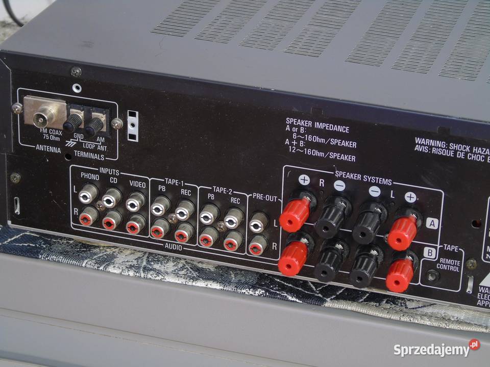 Amplituner Denon DRA545 RD sprawny DOSTAWA Jasło