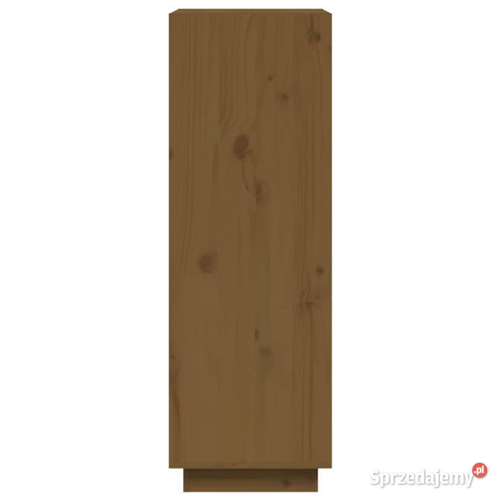 Regałprzegroda miodowy brąz 60x35x103 drewno mazowieckie Warszawa