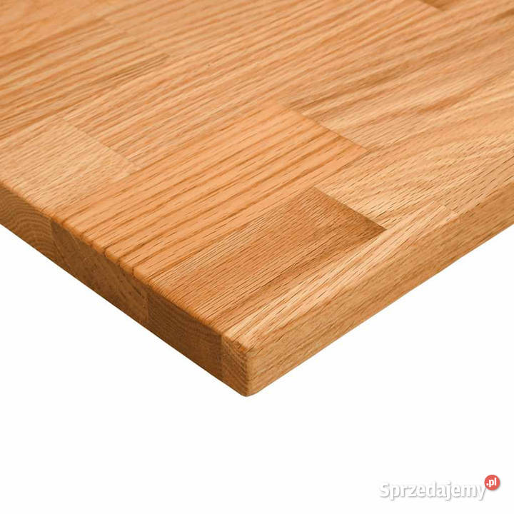 Blat biurka jasnobrązowy 100x80x25 lite drewno mazowieckie Warszawa
