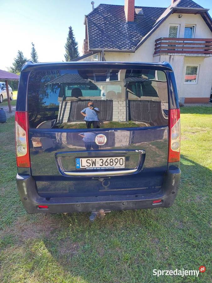 Fiat scudo 2008 140 hak 2000 6 miejsc long diesel Łęczna