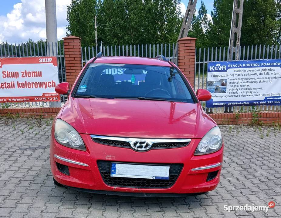 Hyundai i30 z 2010 roku 16 CRD Rok produkcji 2009 Busko-Zdrój