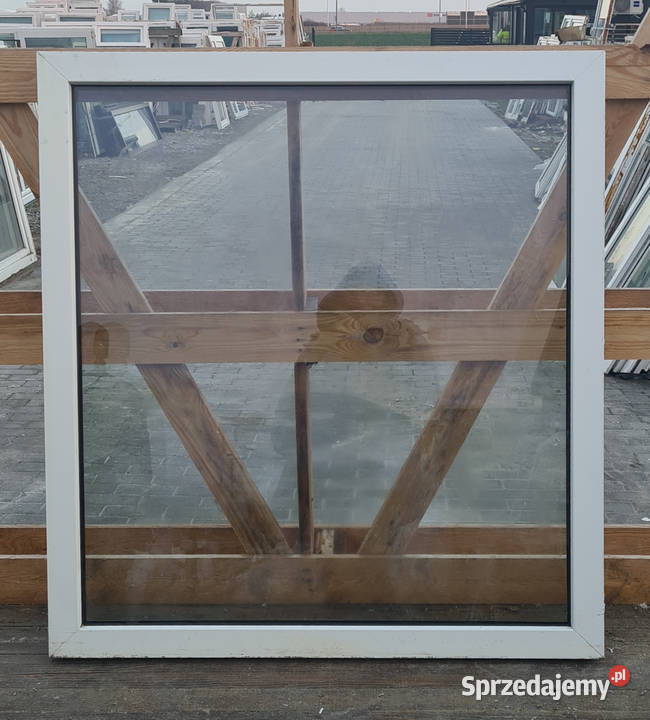 OKNA KacprzaK Witryna 101X113 FIX Używany PCV Lublin