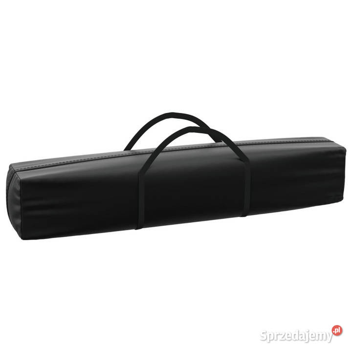 Składany namiot imprezowy ze ściankami czarny