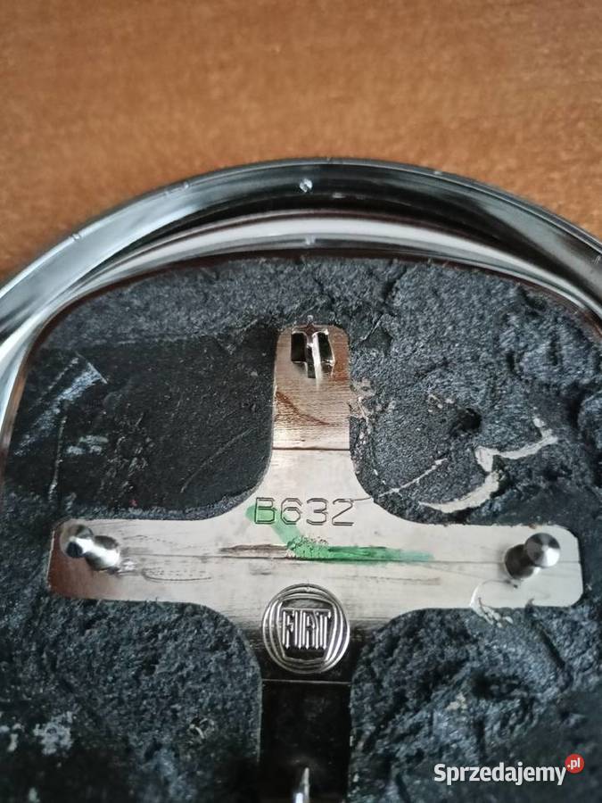 Orginalny emblemat logo znaczek Fiat 120mm Tarnobrzeg
