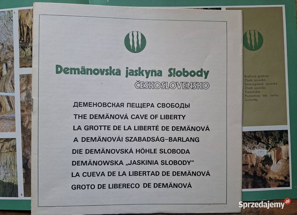 Jaskinie Vażecka Gombasecka Slobody Domica