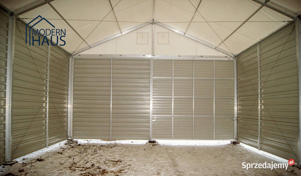 HALA NAMIOTOWA ALU 8m x 12m Hala Magazynowa Zielona Góra