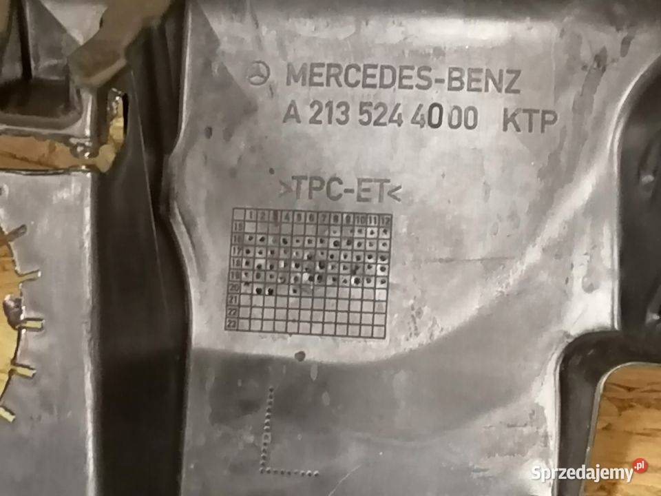 MERCEDES W 205 OSŁONA PRZEKŁADNI LEWA wielkopolskie Pleszew sprzedam