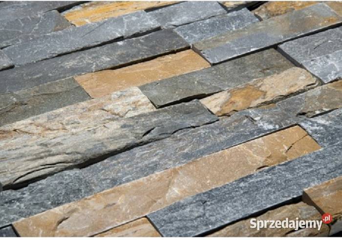 Kamień Naturalny Slate Grey Mix Yellow 10 x 35 Warszawa sprzedam