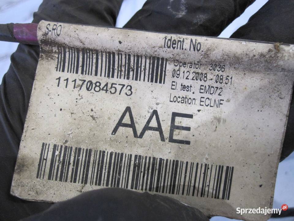 FORD FIESTA MK7 VII 09r wiązka czujników PDC z