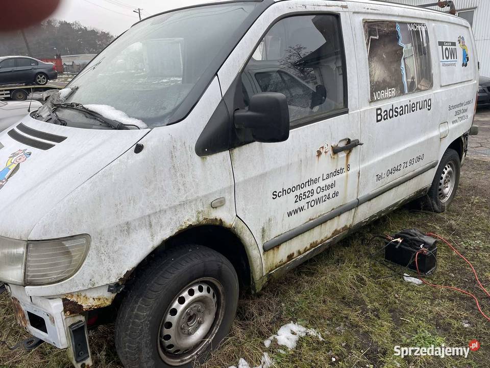 Mercedes Vito 108 22CDI dostawcze lubelskie Lubycza Królewska