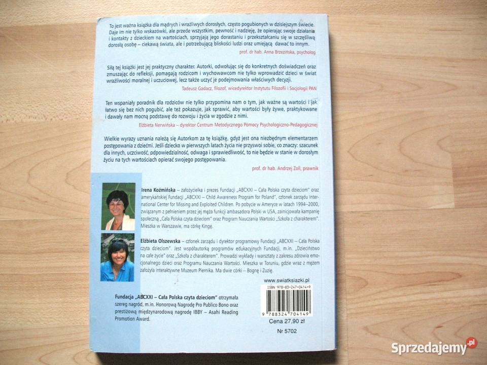 Z dzieckiem w świat wartości KoźmińskaOlszewska mazowieckie Siedlce