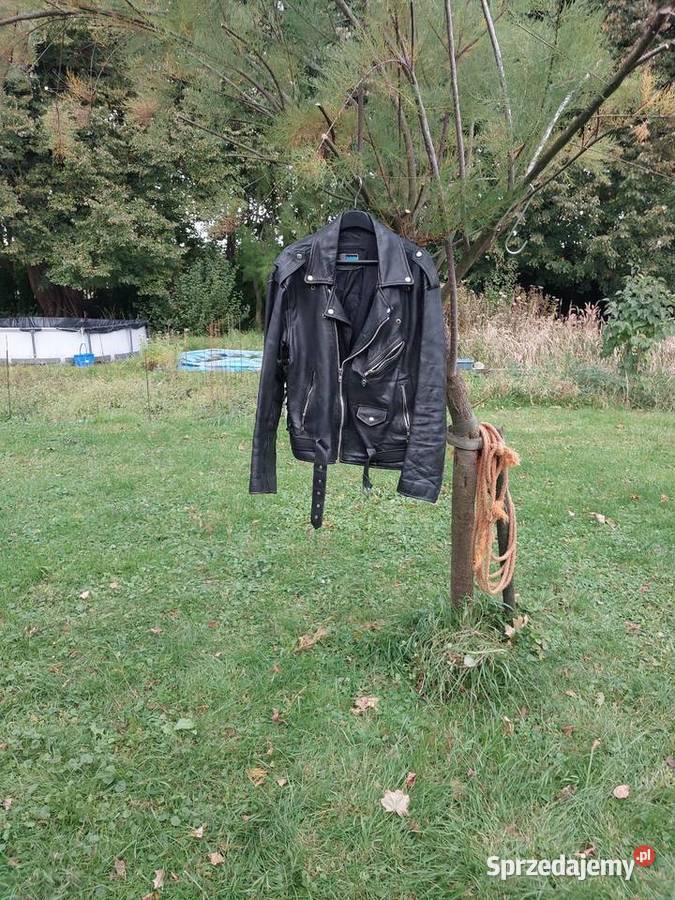 Kurtka motocyklowa skórzana Ramoneska