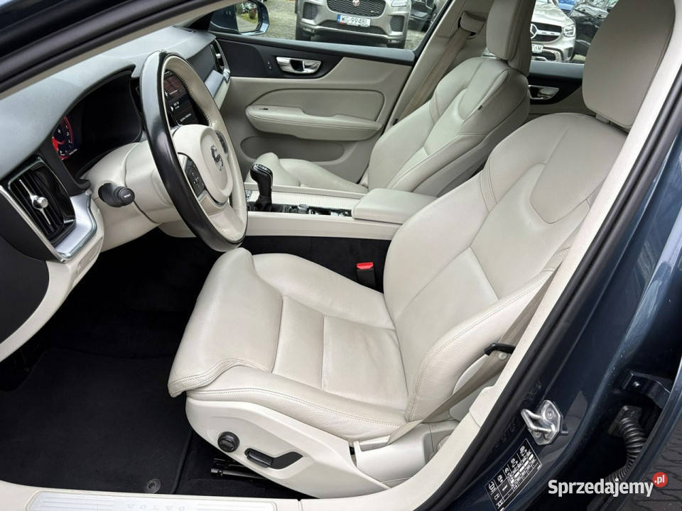 Volvo V60 Jasne skóry Podgrzewane fotele i kurtyny powietrzne mazowieckie Lipówki