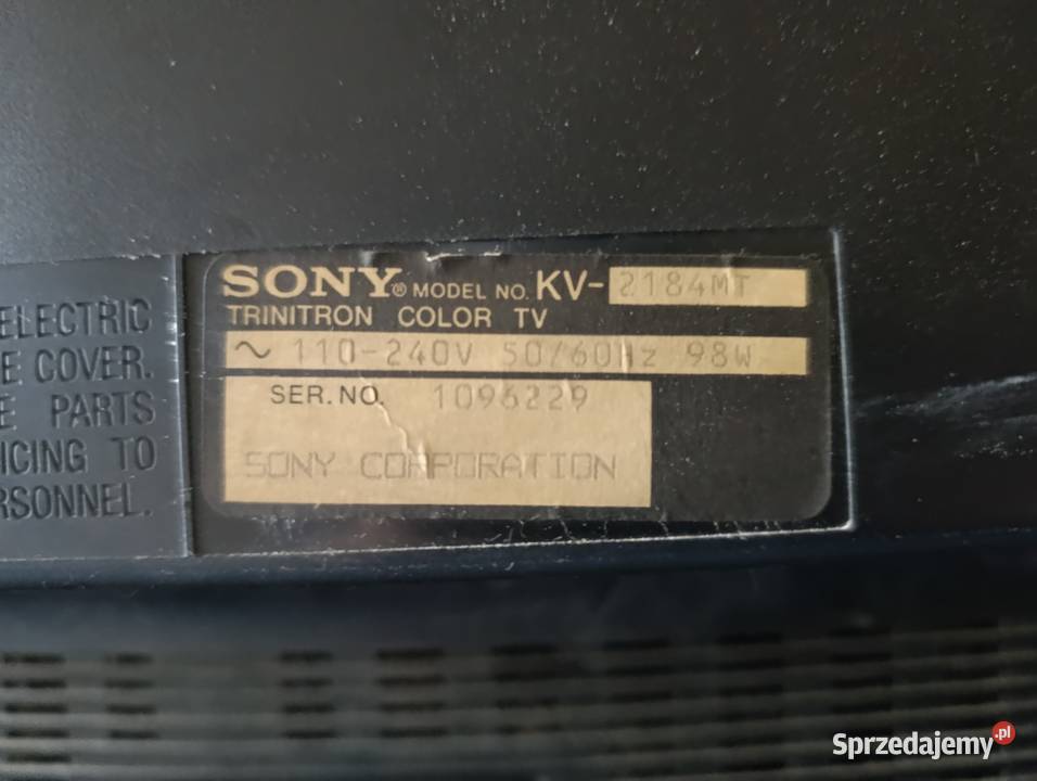 Telewizory Sony Elektronika Warszawa