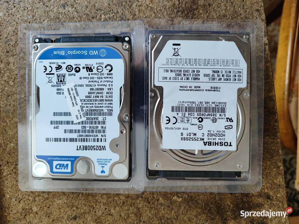 Dyski twarde HDD 25 250GB Sata wmix 6 Dyski świętokrzyskie Włoszczowa sprzedam